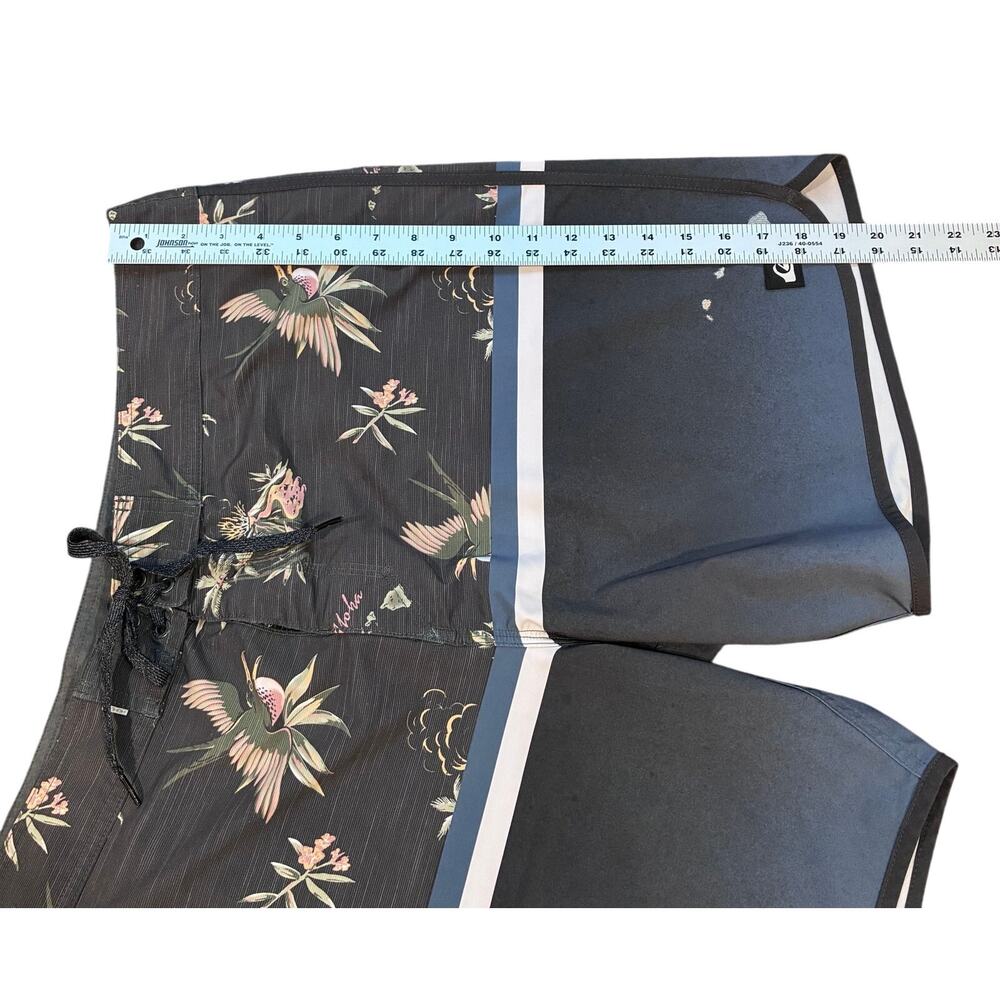 Quiksilver Surfstick Division Scallop 19" Board Shorts Swim Trunks 40 - Picture 8 of 9
